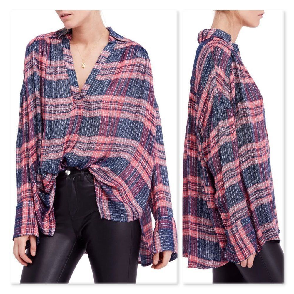 Free People Fearless Love Bell Sleeve Top